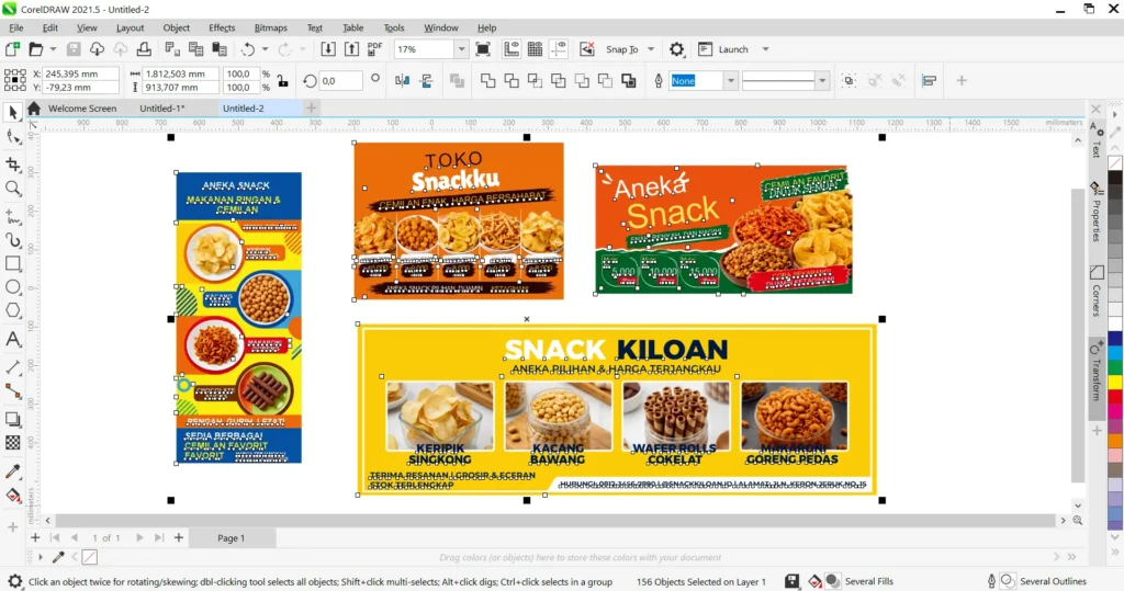 Banner Snack CDR - Ben Multimedia