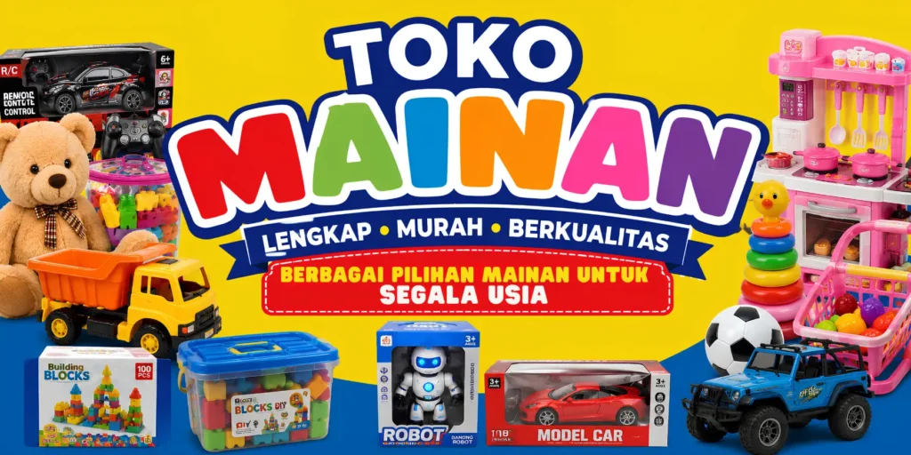 Banner Toko Mainan - Ben Multimedia