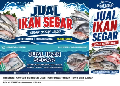 Contoh Spanduk Jual Ikan Segar