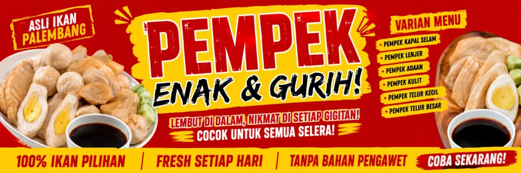Spanduk Pempek - Ben Multimedia
