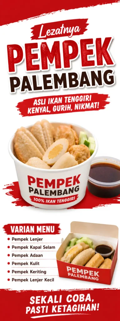 Contoh Spanduk Pempek Palembang - Ben Multimedia