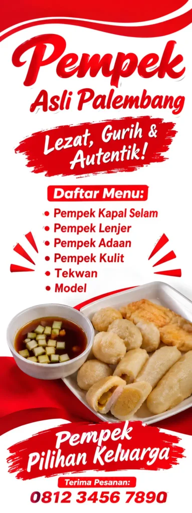 Contoh Spanduk Pempek - Ben Multimedia