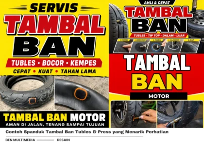 Contoh Spanduk Tambal Ban