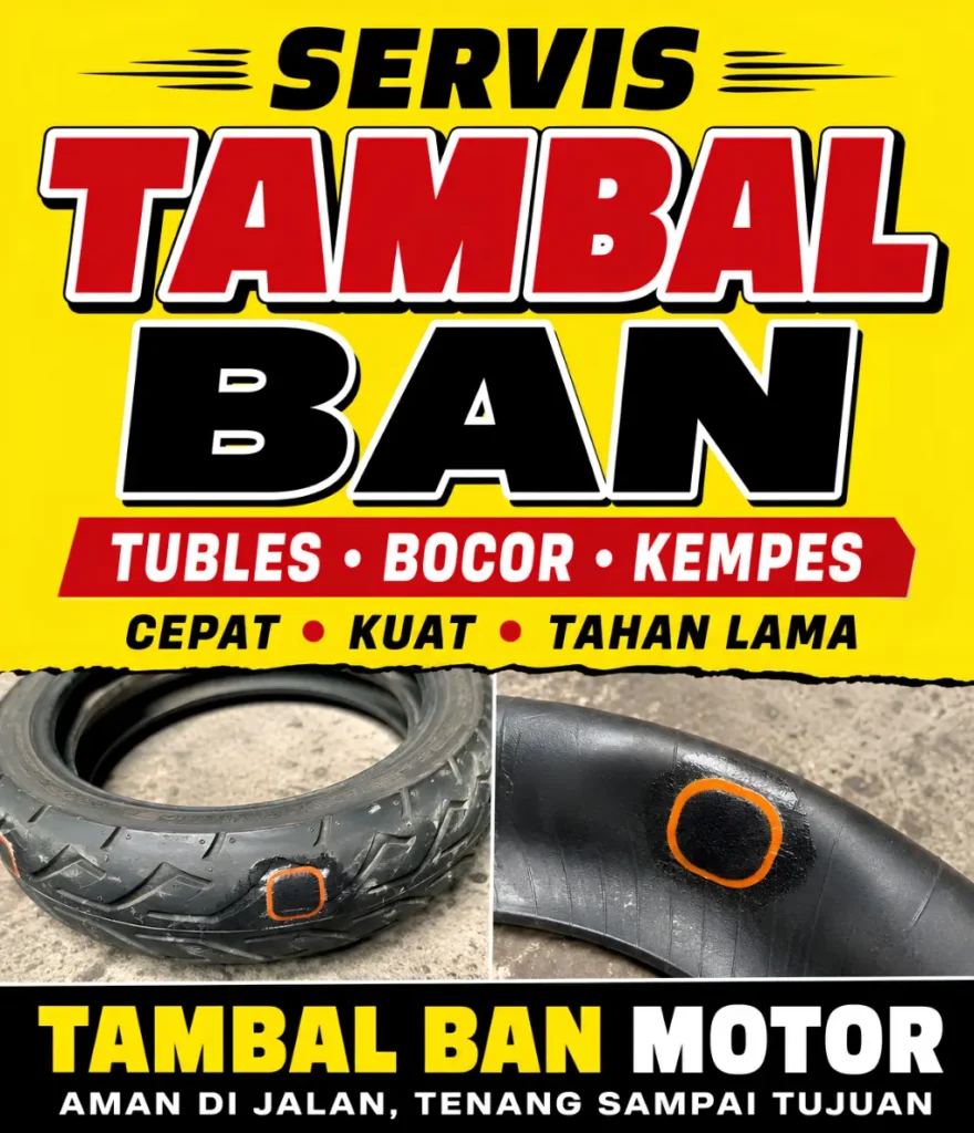 Banner Tambal Ban - Ben Multimedia
