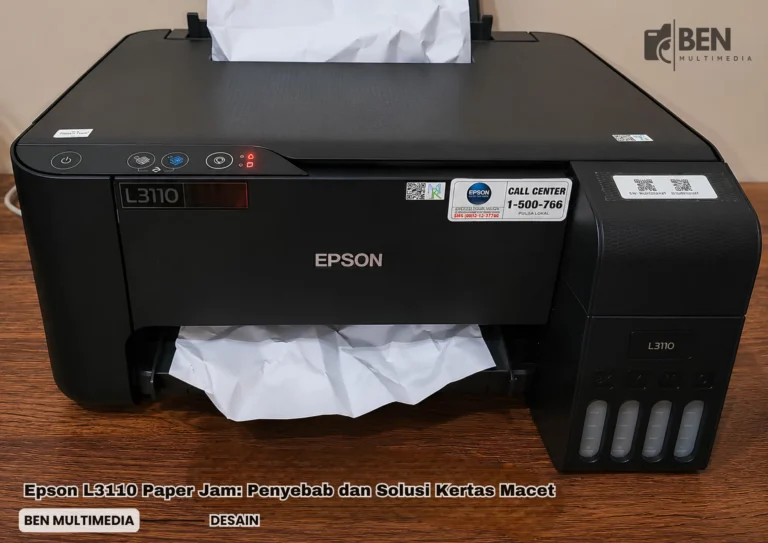 Epson L3110 Kertas Macet? Ini Cara Mengatasi Paper Jam