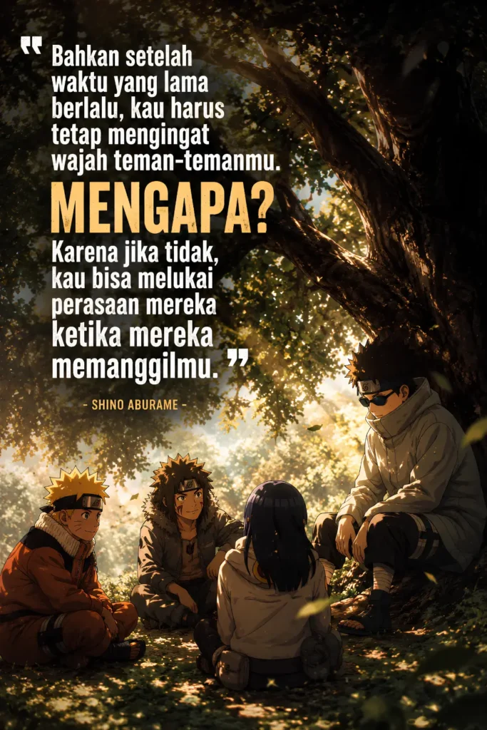 Kata Bijak Shino Aburame - Ben Multimedia