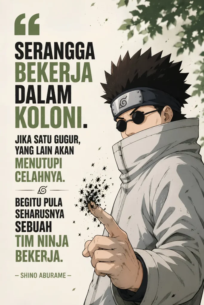 Stiker Shino Aburame - Ben Multimedia