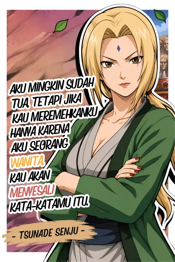 Quote Tsunade Senju - Ben Multimedia