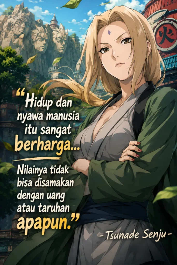 Quotes Tsunade Senju - Ben Multimedia