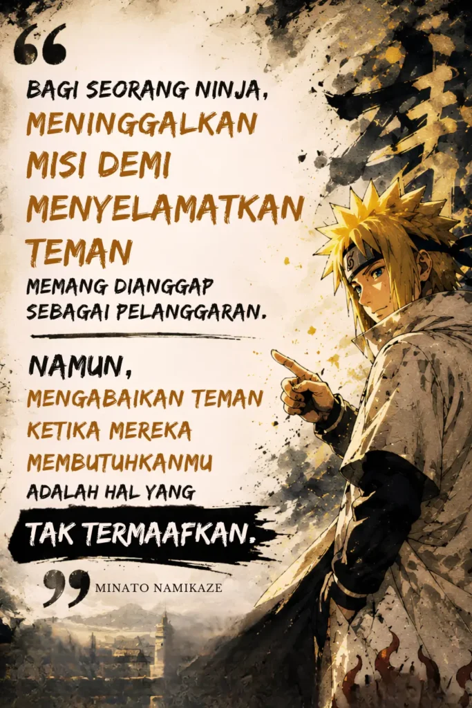 19 Kutipan Minato Namikaze Penuh Makna dan Inspirasi 10 Quotes Minato Namikaze - Ben Multimedia