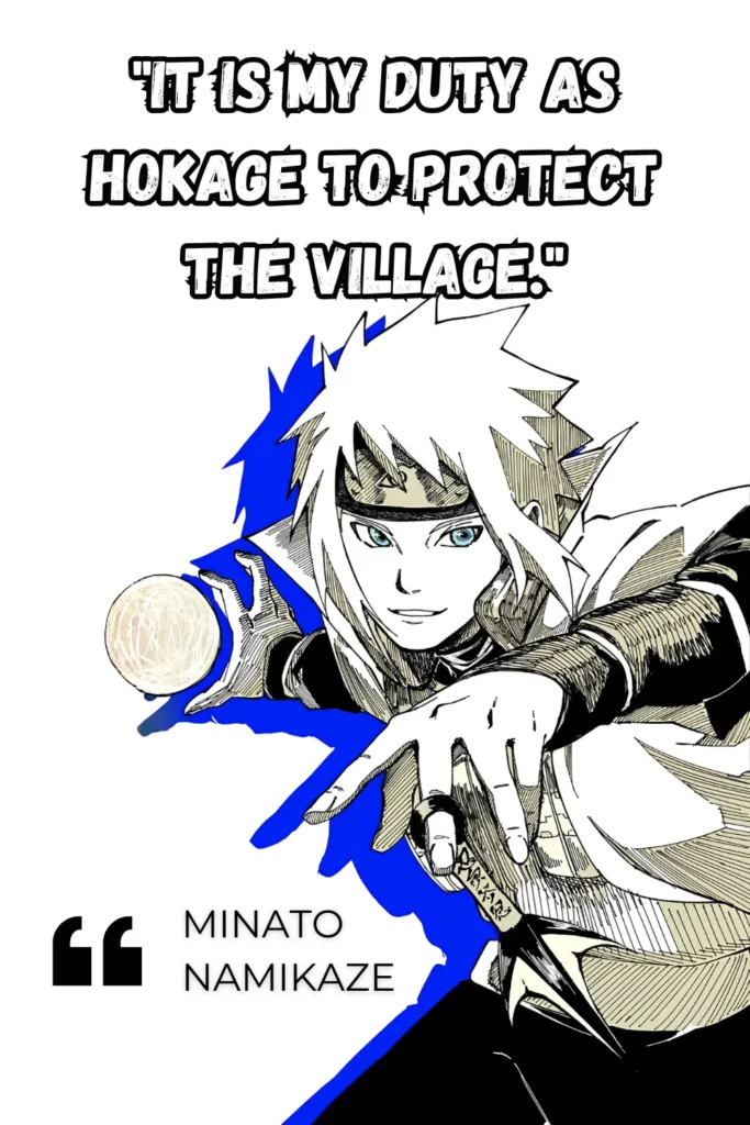 Yellow Flash of Konoha quotes - Ben Multimedia