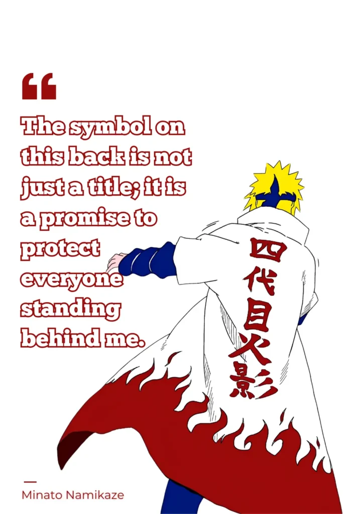 Minato Namikaze inspirational quotes - Ben Multimedia