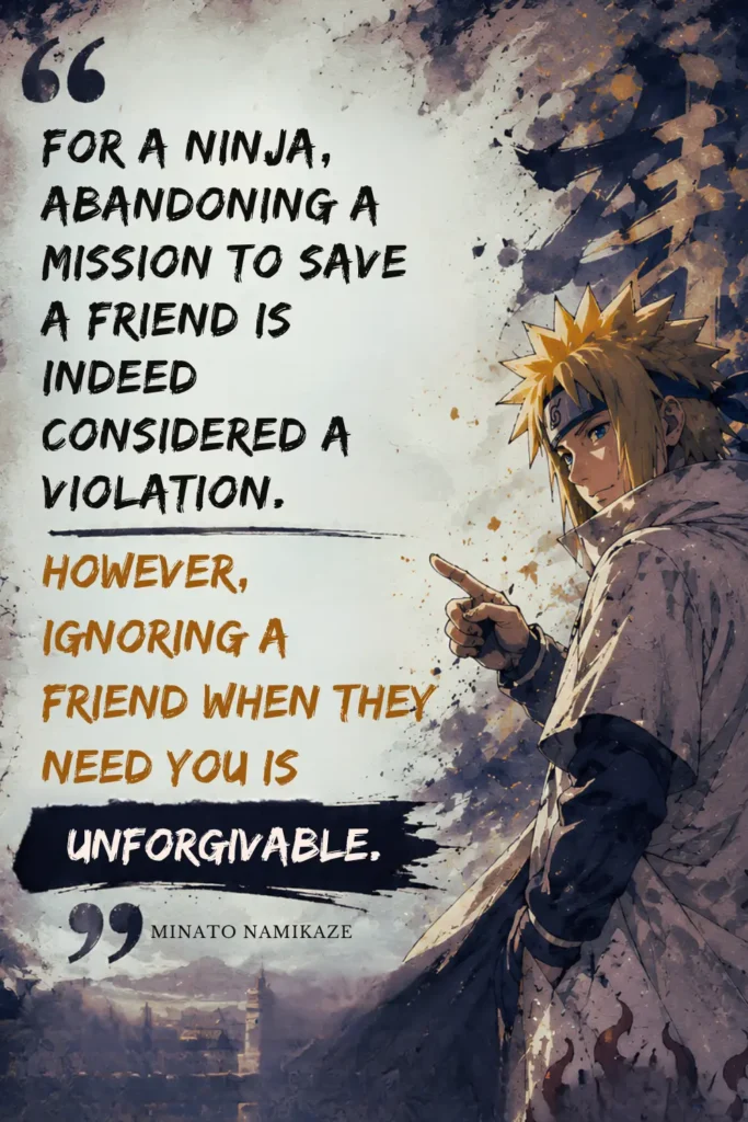 Best Minato Namikaze sayings - Ben Multimedia