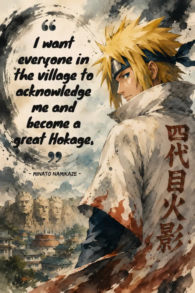 Fourth Hokage quotes - Ben Multimedia