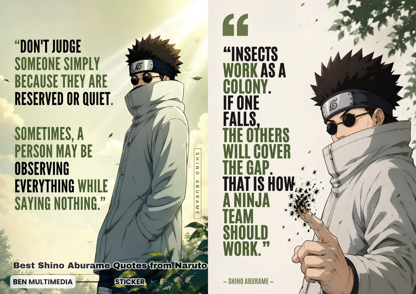 Shino Aburame Quotes