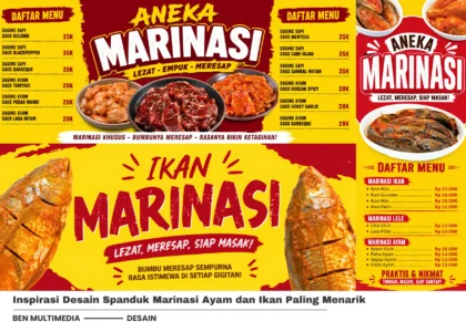 Spanduk Marinasi Kekinian