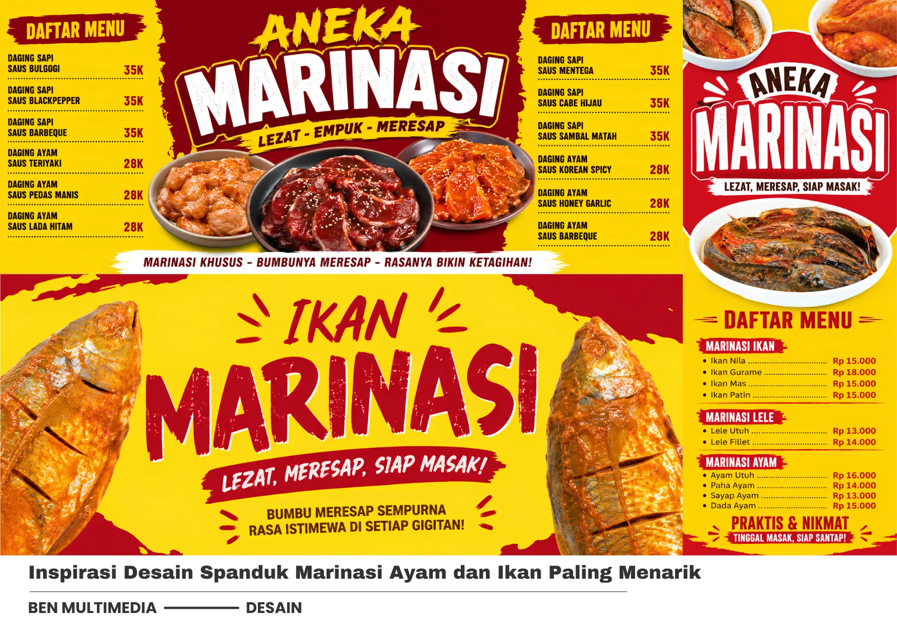 Spanduk Marinasi Kekinian