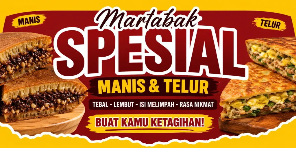 Contoh Banner Martabak Manis - Ben Multimedia
