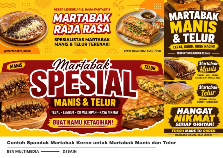 4 Contoh Spanduk Martabak Keren Semua Varian untuk Usaha Baru