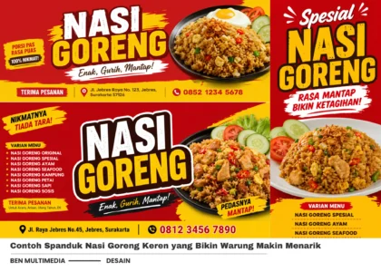 Spanduk Nasi Goreng Keren