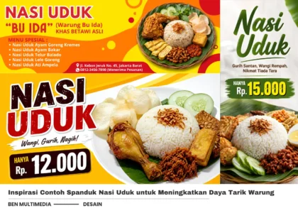 Spanduk Nasi Uduk
