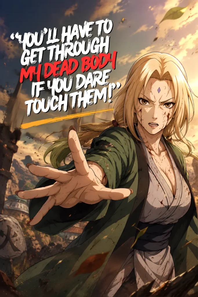 Tsunade Senju Quote - Ben Multimedia