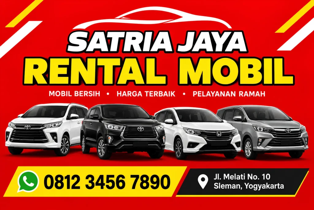 Desain Rental Mobil - Ben Multimedia