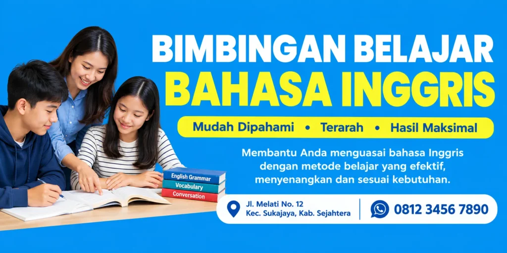 Contoh Banner Bimbel - Ben Multimedia