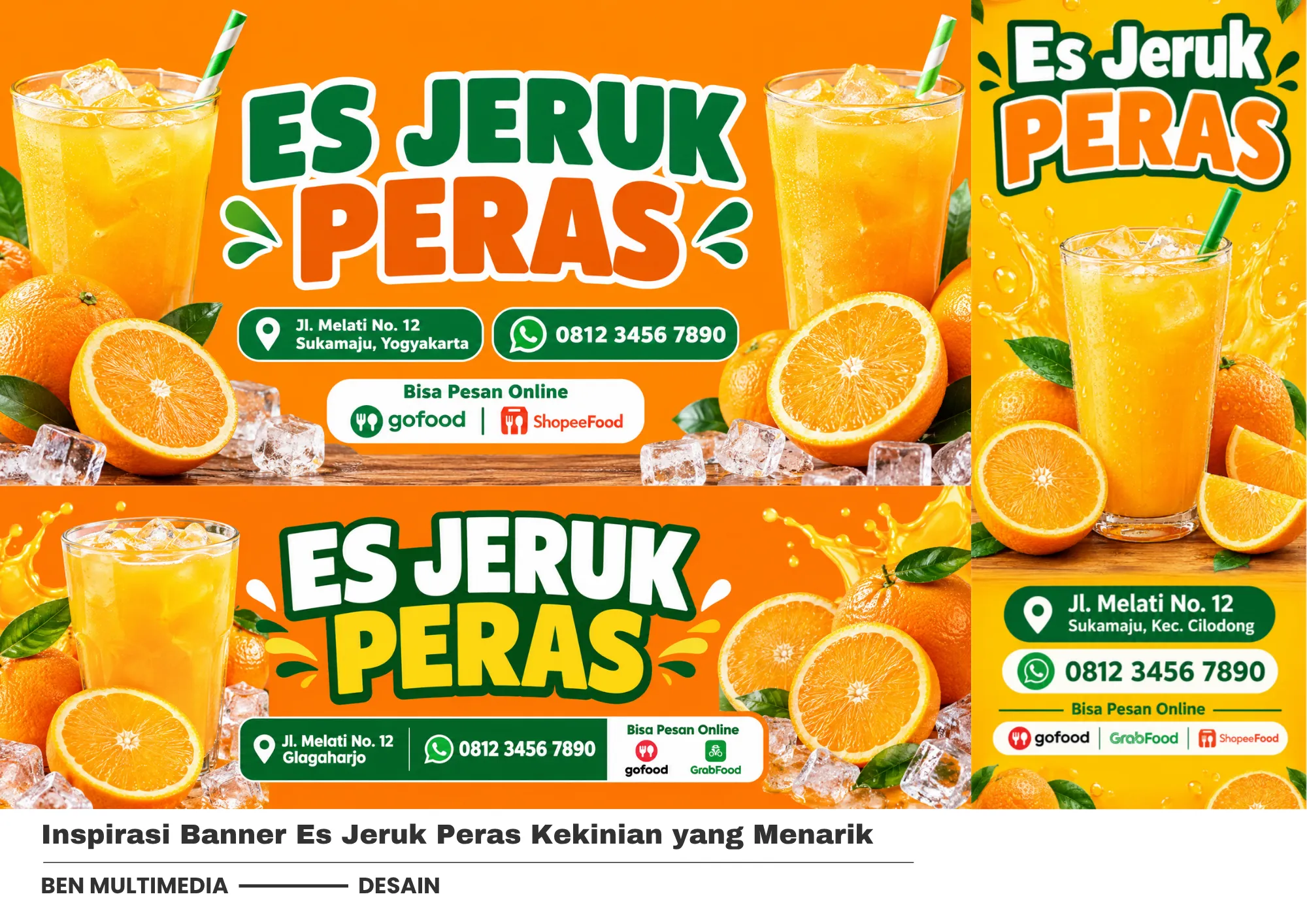 Banner Es Jeruk Peras Kekinian