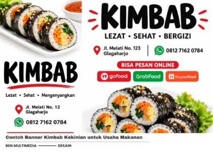 Contoh Banner Kimbab
